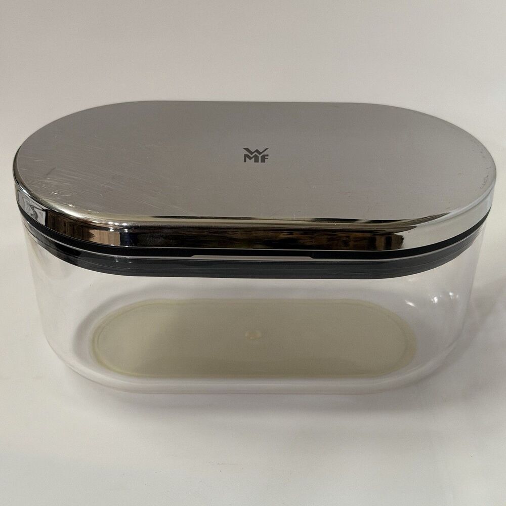 WMF Cheese Grater stainless 18/10 with Collection Container and Lid